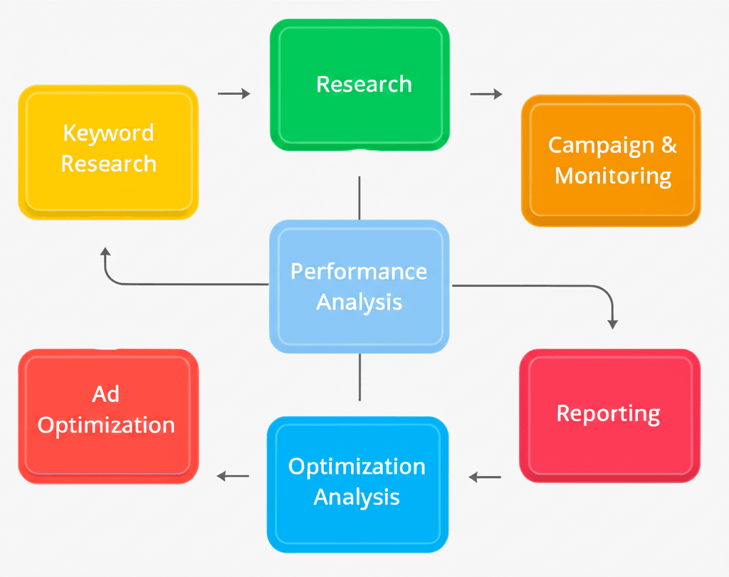 Our Google Ads management process and methodology