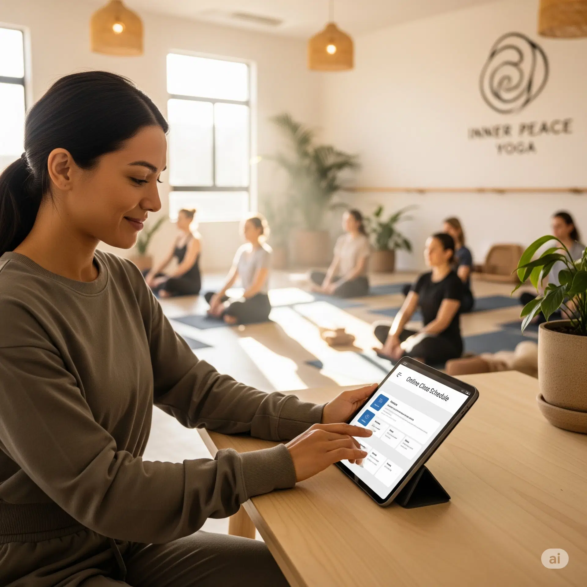 Custom website development process for yoga studios