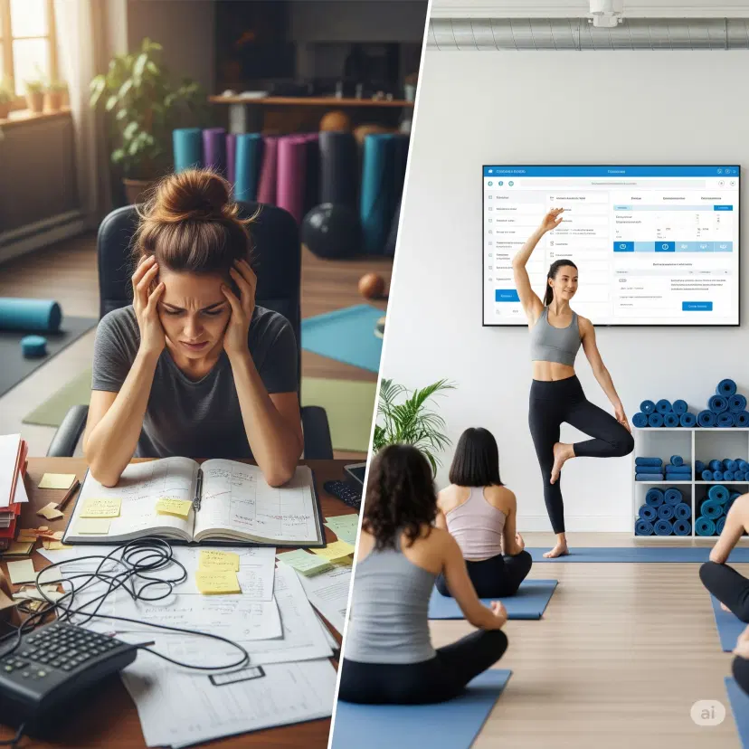 Responsive website design on laptop